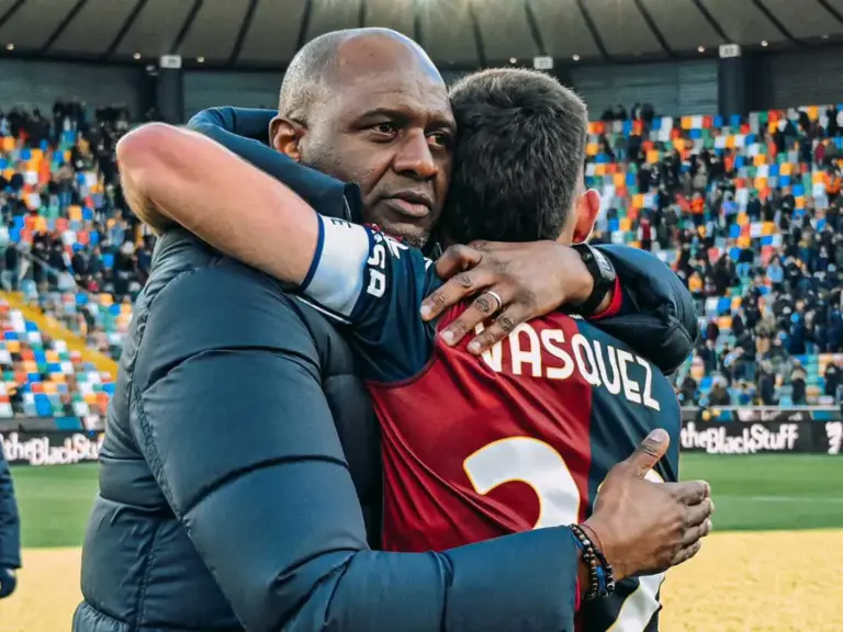 Patrick Vieira y su impacto en Johan Vásquez