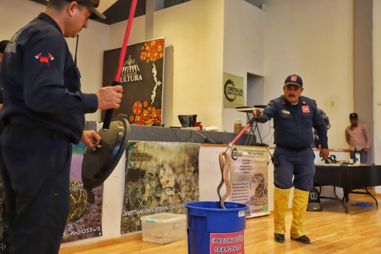 Jesús María imparte taller sobre manejo y contención segura de serpientes