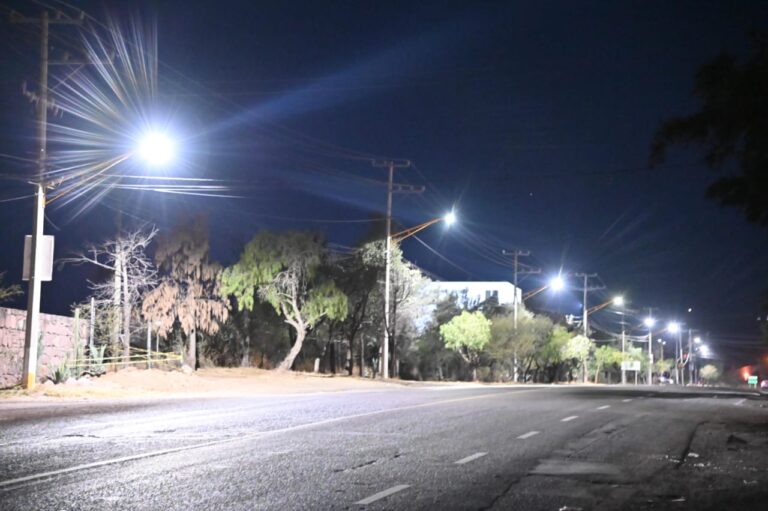 Jesús María estrena luminarias LED para mayor seguridad y eficiencia