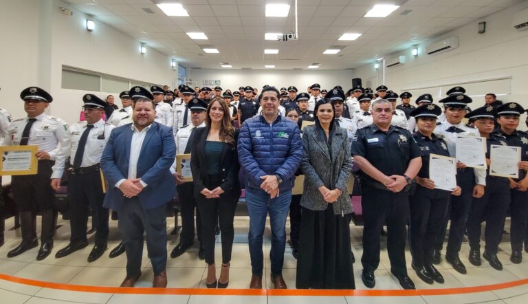 Avanza la profesionalización de la policía municipal de Aguascalientes