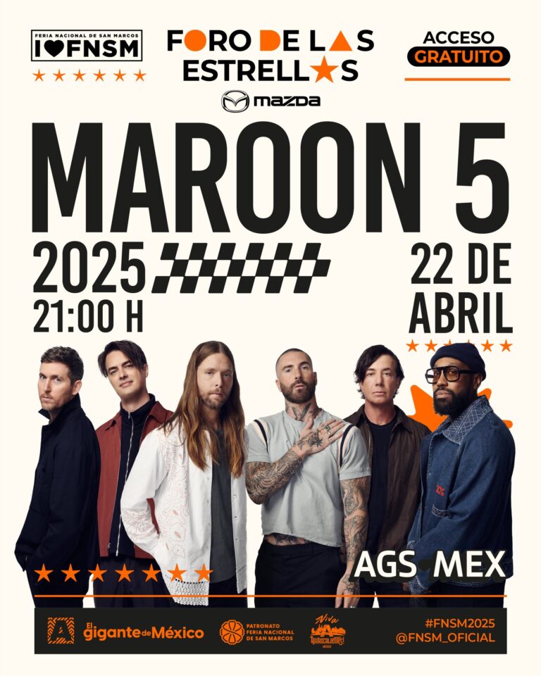 ¿Cómo comprar boletos para Maroon 5 en el Foro de las Estrellas?