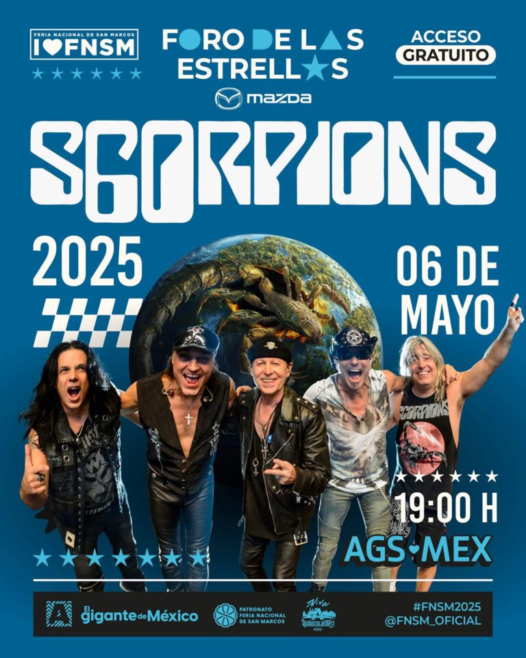 ¿Cómo comprar boletos para Scorpions en el Foro de las Estrellas?