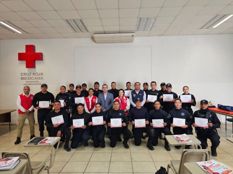 Capacitación para el Grupo de Operaciones Aéreas fortalece la seguridad municipal de Aguascalientes