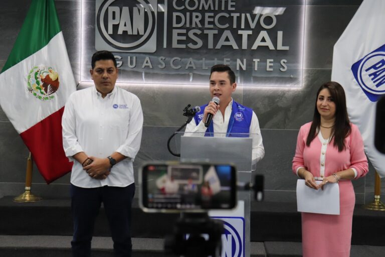 PAN Aguascalientes respalda al nuevo fiscal y critica estrategia de seguridad nacional