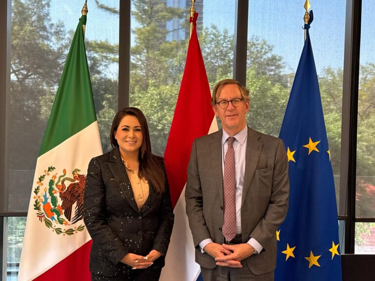 Aguascalientes seguirá creciendo en economía, aseguró la gobernadora tras gira por Canadá