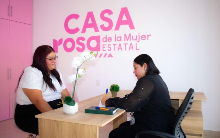 Casas Rosas ofrecen sin costo asesoría legal, orientación psicológica y resguardo a las mujeres 