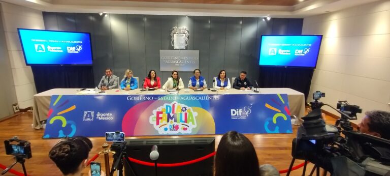 La gobernadora de Aguascalientes Tere Jiménez anuncia magna celebración por el Día de la Familia