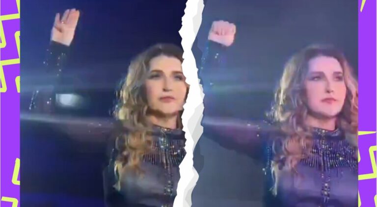 ¿Qué significa la señal de auxilio que hizo Alicia Villarreal?