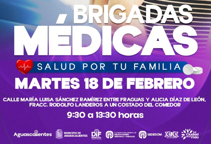 DIF municipal realizará brigadas médicas en los fraccionamientos Rodolfo Landeros y Morelos