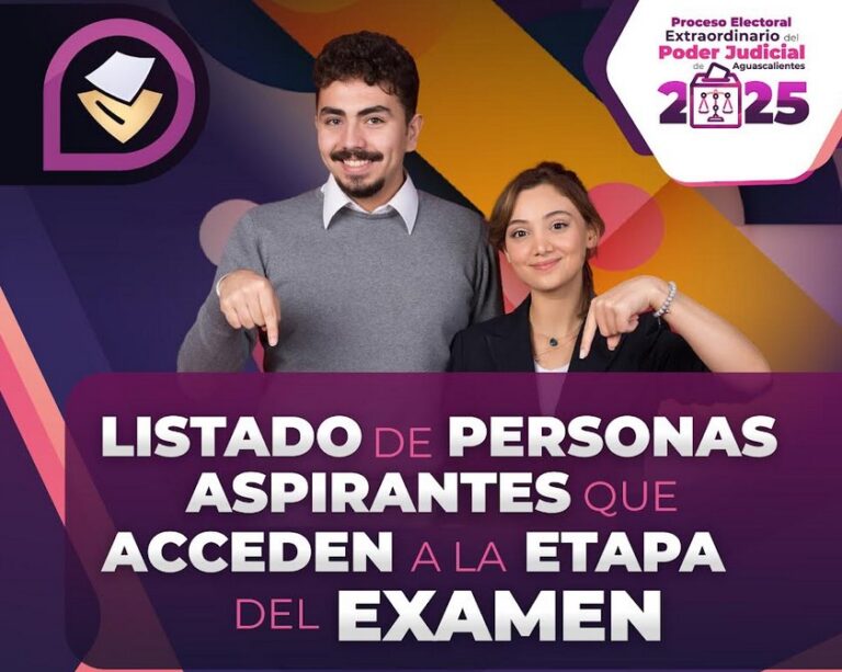 Se registran 193 personas para integrar Consejos de Partido Judicial Electoral del IEE Aguascalientes