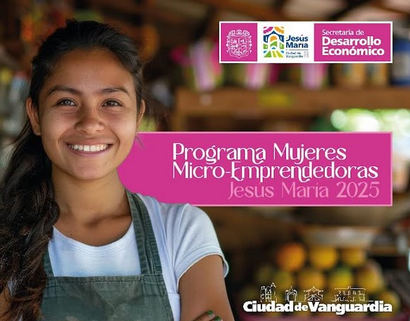Jesús María lanza convocatoria para mujeres microemprendedoras