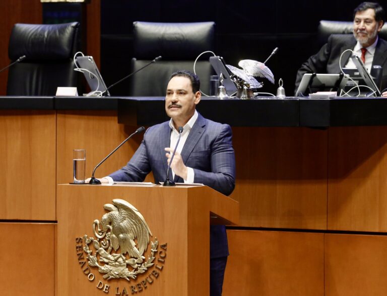 ¿Qué ha hecho recientemente Toño Martín del Campo, senador por Aguascalientes?