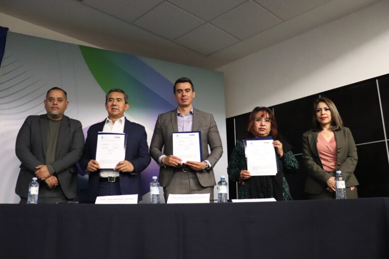 Firman convenio de colaboración INE Aguascalientes y Fiscalía Electoral