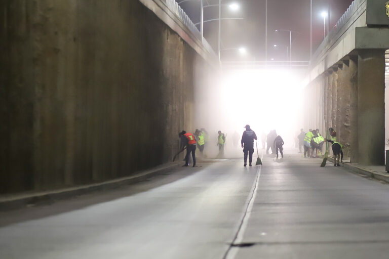 Municipio de Aguascalientes refuerza operativos de limpieza de puentes, bajopuentes y pasos a desnivel