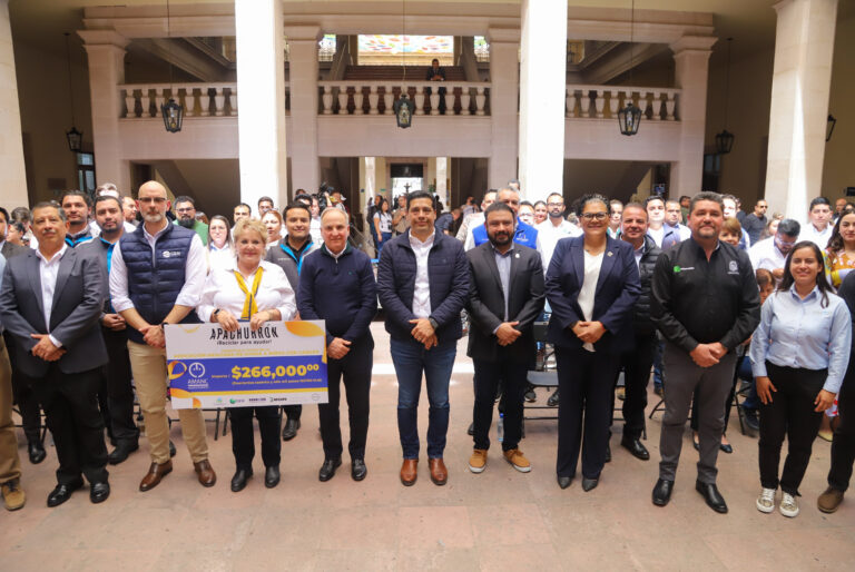 Municipio de Aguascalientes se suma a la iniciativa “Apachurrón reciclar para ayudar”
