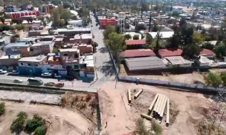 MIAA avanza en la rehabilitación del colector sanitario en la colonia Progreso