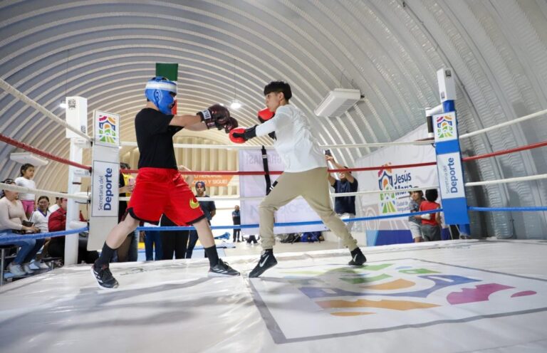 El boxeo crece en Jesús María con nuevo ring profesional