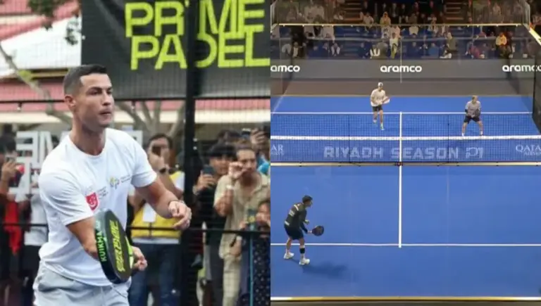 Cristiano Ronaldo: El futbolista que apoya el Pádel como deporte emergente