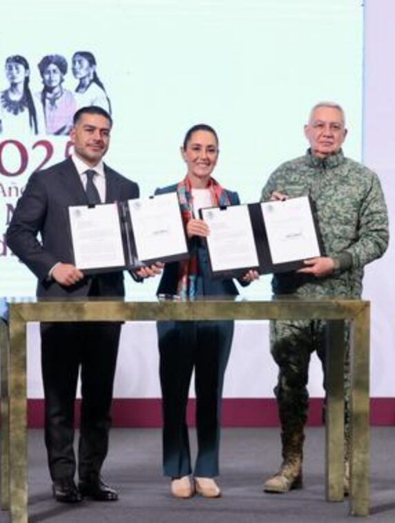 Envían al Congreso de la Unión iniciativas de ley para fortalecer la estrategia nacional de seguridad