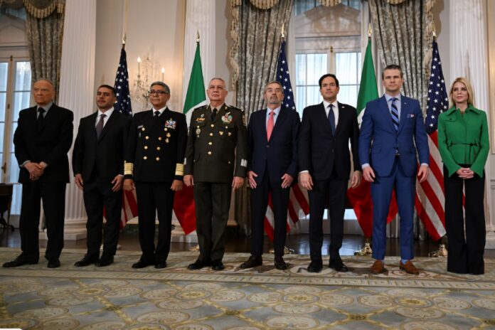 Gabinete de Seguridad se reúne con secretario de Estado de EU