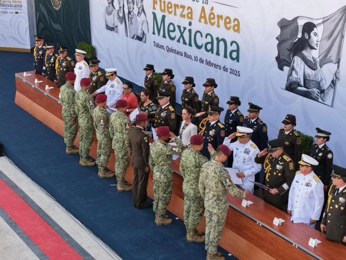 110 Aniversario de la Fuerza Aérea Mexicana e inauguración de la Base Aérea Militar No.20