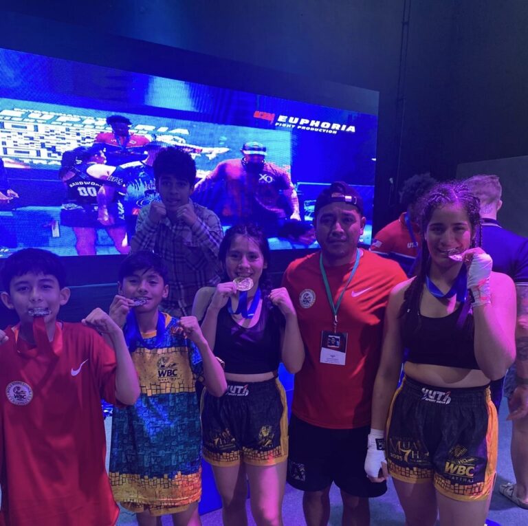 8 medallas para Aguascalientes en Panamericano de Muay Thai