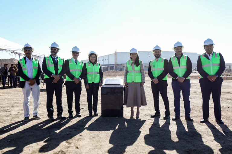 Con una inversión de 600 mdp, inicia construcción de nuevo Parque Industrial 