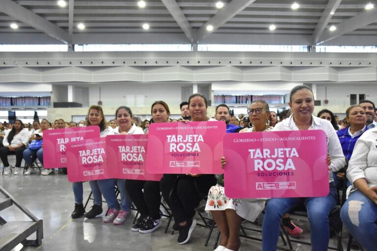 Abren convocatoria para participar en el Programa “Tarjeta Rosa” en Aguascalientes
