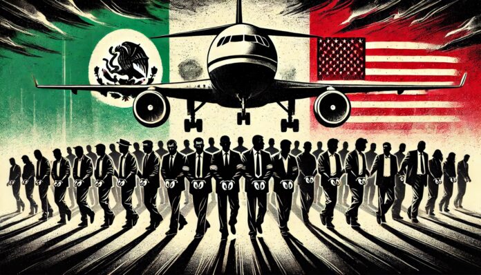 México realiza el traslado de 29 detenidos a Estados Unidos