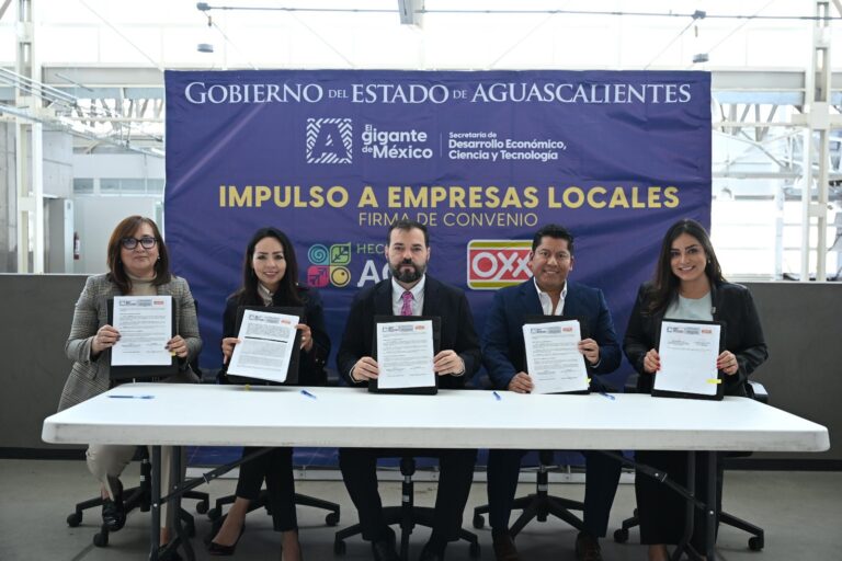 Productos “Hecho en Aguascalientes” se venden en tiendas Oxxo gracias al apoyo estatal 