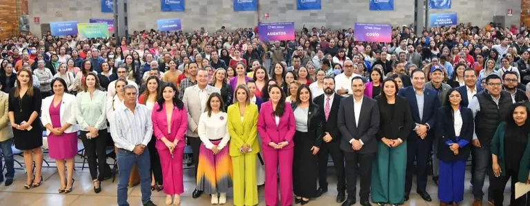 La gobernadora de Aguascalientes Teresa Jiménez presenta el Programa Poder Mujer e Igualdad 2025 para apoyar emprendimientos
