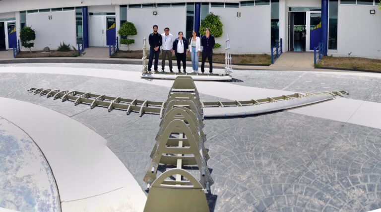 Estudiantes de la Universidad Politécnica de Aguascalientes avanzan en la construcción de un avión no tripulado