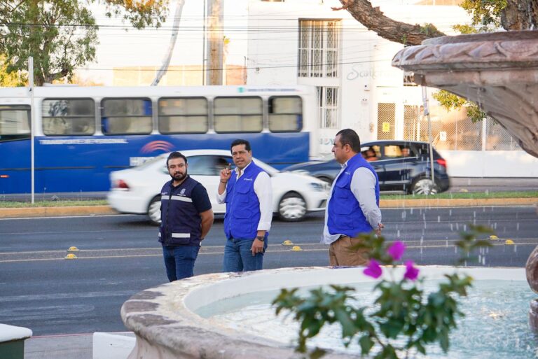 Ayuntamiento de Aguascalientes renueva espacio público en la colonia España