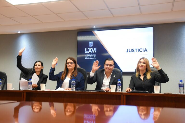 Congreso de Aguascalientes avala reformas a los Códigos Penal y Civil