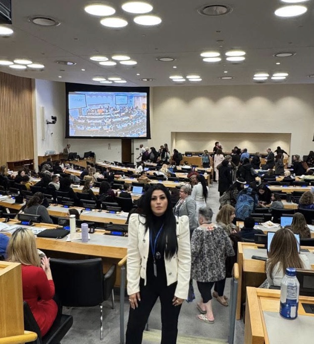 La regidora Ivón González participa en la #CSW69 en la sede de la ONU en Nueva York