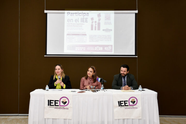 Ofrece IEE empleo temporal para actividades de capacitación y asistencia electoral