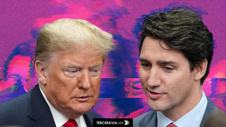 Trudeau acusa a Trump de querer colapsar Canadá para anexarlo como estado 51