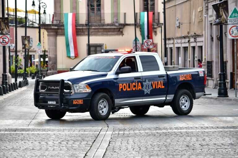 Operativo vial por el 8 de marzo en Aguascalientes