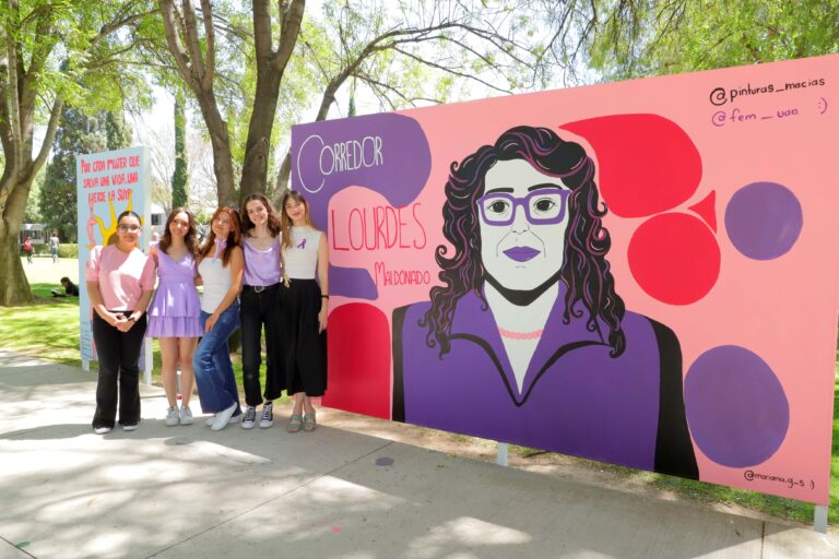 UAA visibiliza el arte femenino en el corredor Lourdes Maldonado