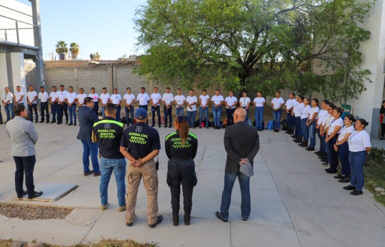 Inician formación 40 cadetes para integrarse a la Guardia Civil de Jesús María