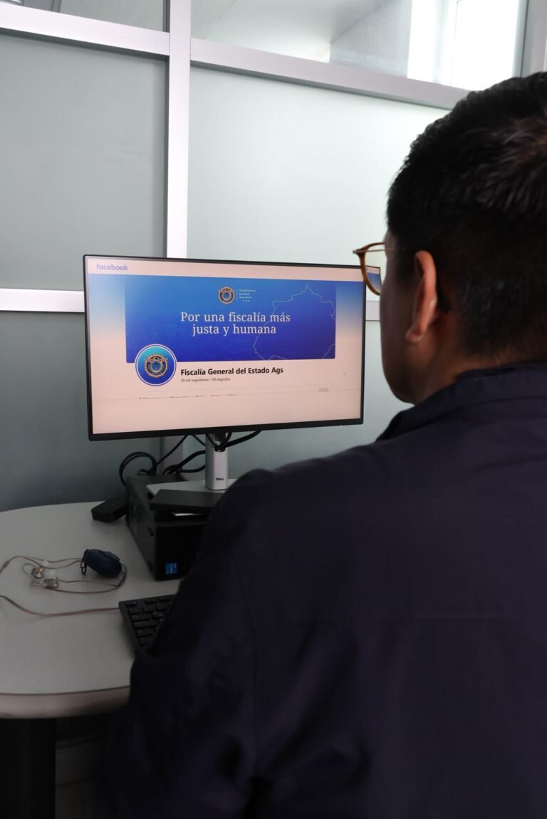 Fiscalía General del Estado de Aguascalientes refuerza su compromiso en contra de la violencia digital