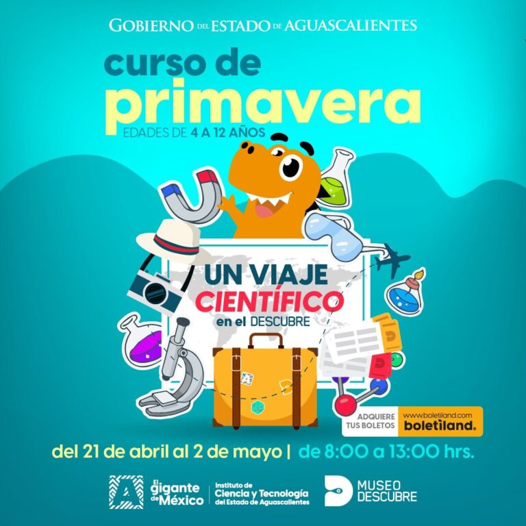 Asiste al curso de primavera 2025: “Un viaje científico en el Descubre”