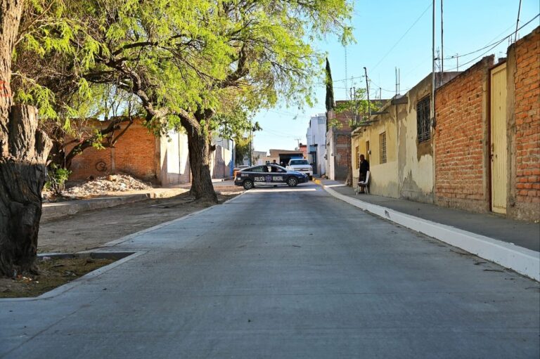 Entrega de obra en Jesús María beneficia a familias de la colonia Martínez Andrade
