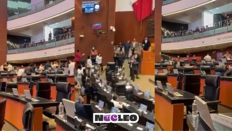 Morena huye y revienta sesión en el Senado sobre el Rancho Izaguirre