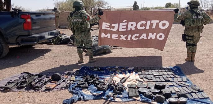 Operación Frontera Norte, resultados del 14 al 16 de marzo de 2025