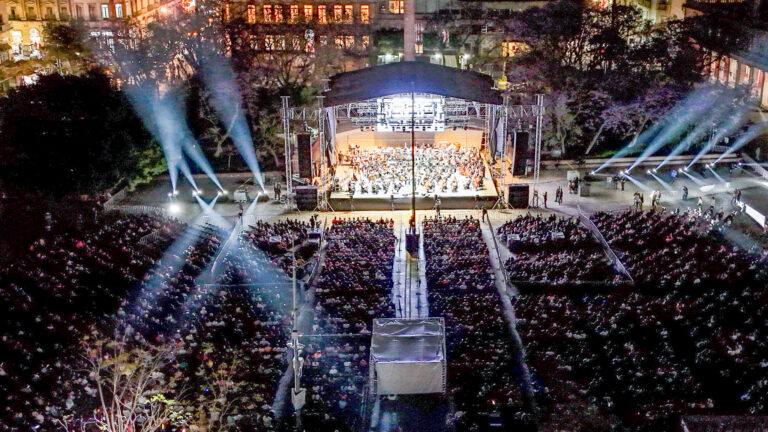 NOCHE HISTÓRICA CON LA Orquesta Sinfónica de Aguascalientes Y LA  Banda Sinfónica Municipal