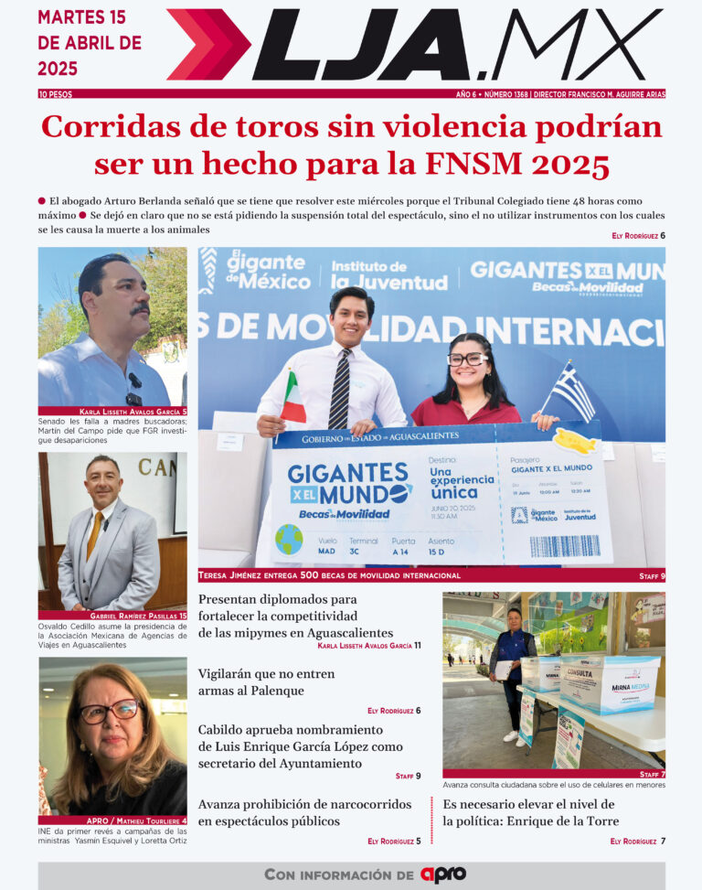 Corridas de toros sin violencia podrían  ser un hecho para la FNSM 2025 y más en LJA.MX, edición 15/4/2025