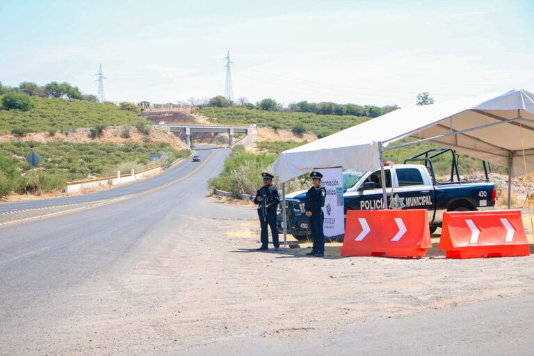 Calvillo refuerza seguridad y orientación turística en Semana Santa