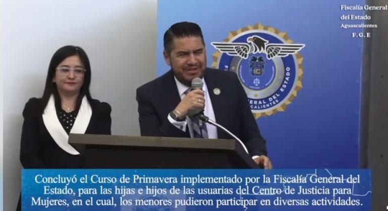 Concluye el Curso de Primavera implementado por la FGE