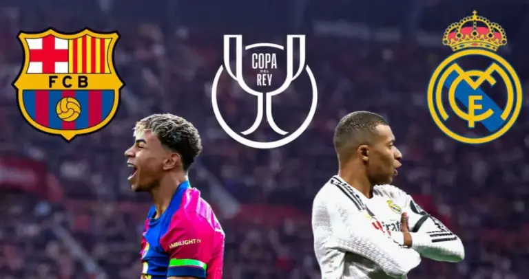 Barcelona y Real Madrid reviven su rivalidad en la final de la Copa del Rey